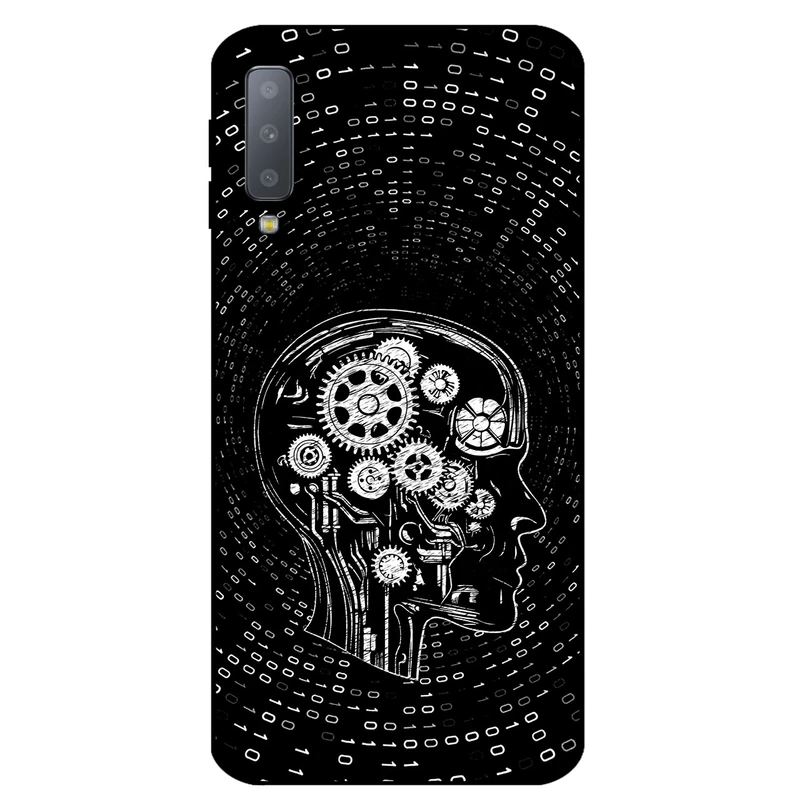 کاور مگافون طرح ربات انسانی مدل 7428 مناسب برای گوشی موبایل سامسونگ Galaxy A750 (A7 2018)