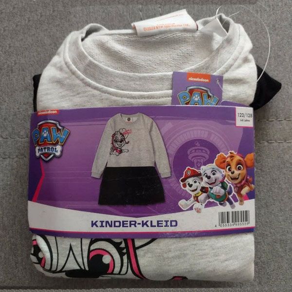 پیراهن آستین بلند دخترانه پاو پاترول مدل عروسکی 2025 - - 5