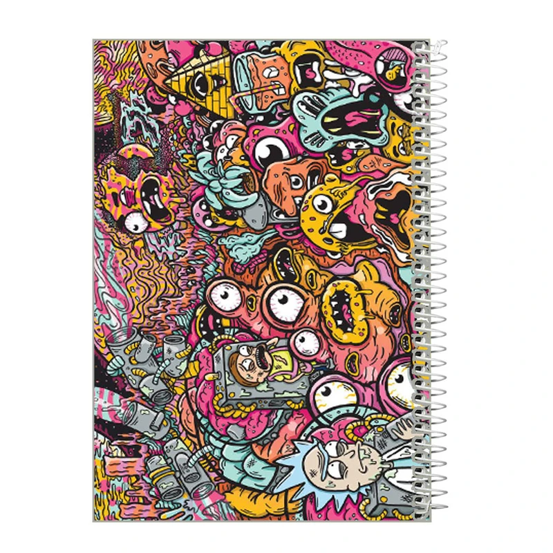 دفتر مشق 50 برگ طرح ریک اند مورتی کد m271