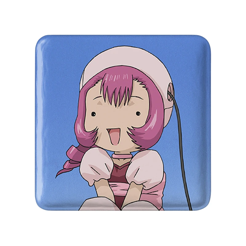 مگنت خندالو طرح سومومو انیمه چوبیتس Chobits  مدل مربعی کد 22384