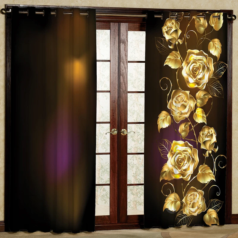 پرده مدل مخمل پانچی کد 1377 سایز 200x140 سانتی متر