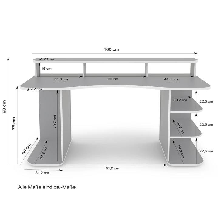 میز کامپیوتر هیراد مدل R104 میز کامپیوتر هیراد مدل R104