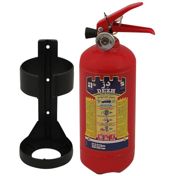 کپسول آتش نشانی دژ کد 001 وزن یک کیلوگرم  به همراه لاک کپسول