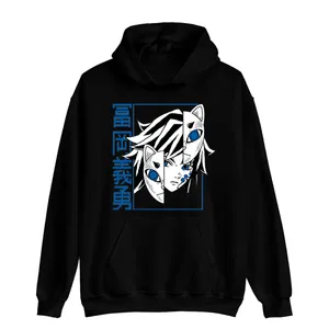 هودی مردانه مدل انیمه شیطان کش demon slayer