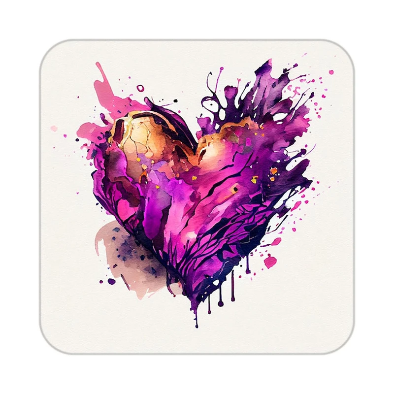 زیر لیوانی کاکتی مدل عاشقانه کد mp13014