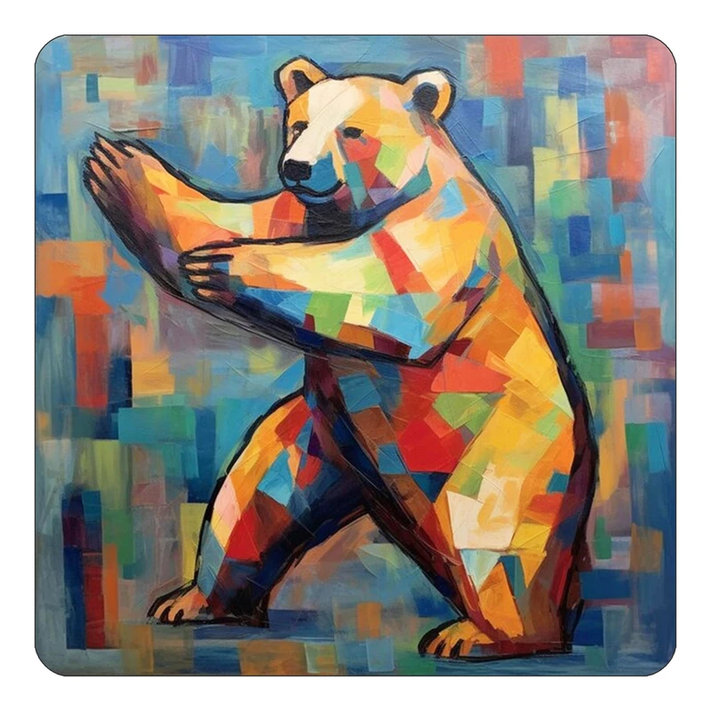 مگنت کاکتی طرح حیوانات رنگی مدل mp26009