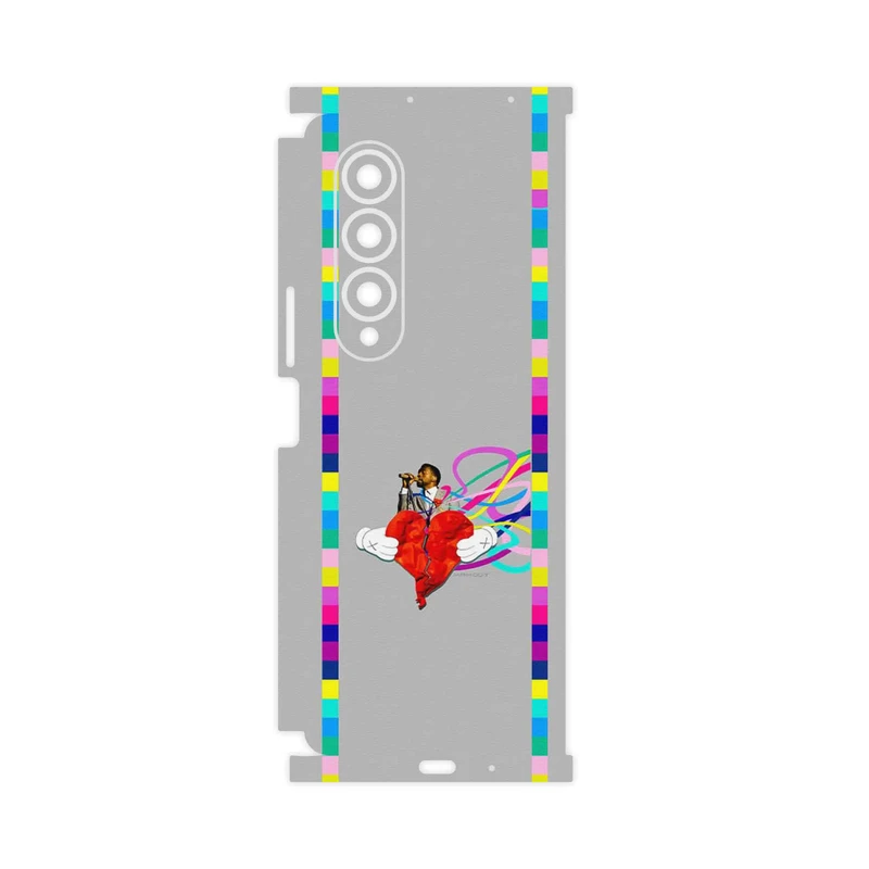 برچسب پوششی ماهوت مدل Collage of Heartbreak-FullSkin مناسب برای گوشی موبایل سامسونگ Galaxy Z Fold4