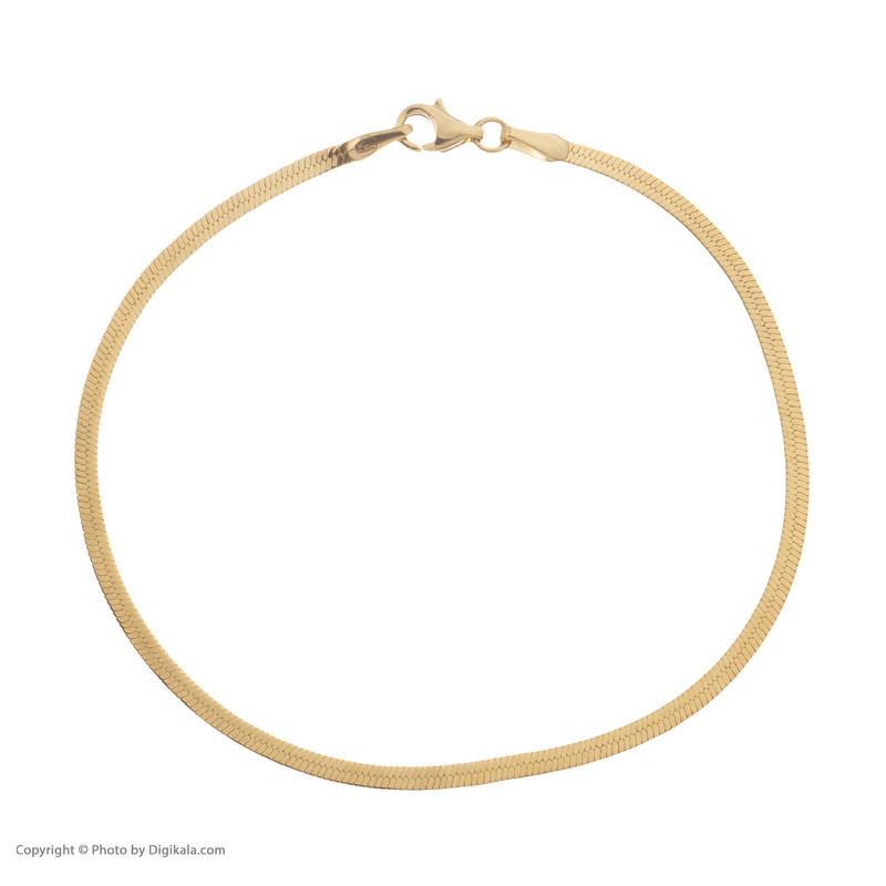 دستبند طلا 18 عیار زنانه مایا ماهک مدل MB1147 طرح نفرتیتی-هرینگبون