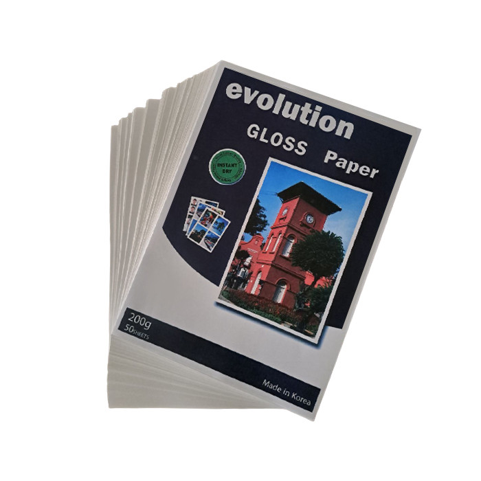 مقوا گلاسه ایولوشن مدل براق سایز 21x29.7 سانتیمتر بسته 50 عددی