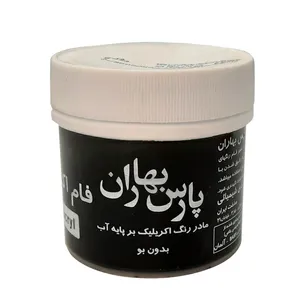مادر رنگ آکریلیک مشکی پارس بهاران مدل P04 وزن 250 گرم