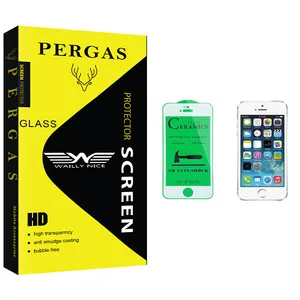 Waily Nice Pergas Glass Ceramics Screen Protector For Apple اپل iPhone 5
