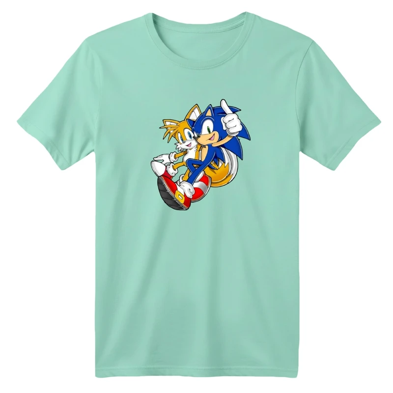 تی شرت آستین کوتاه بچگانه مدل سونیک کد 01