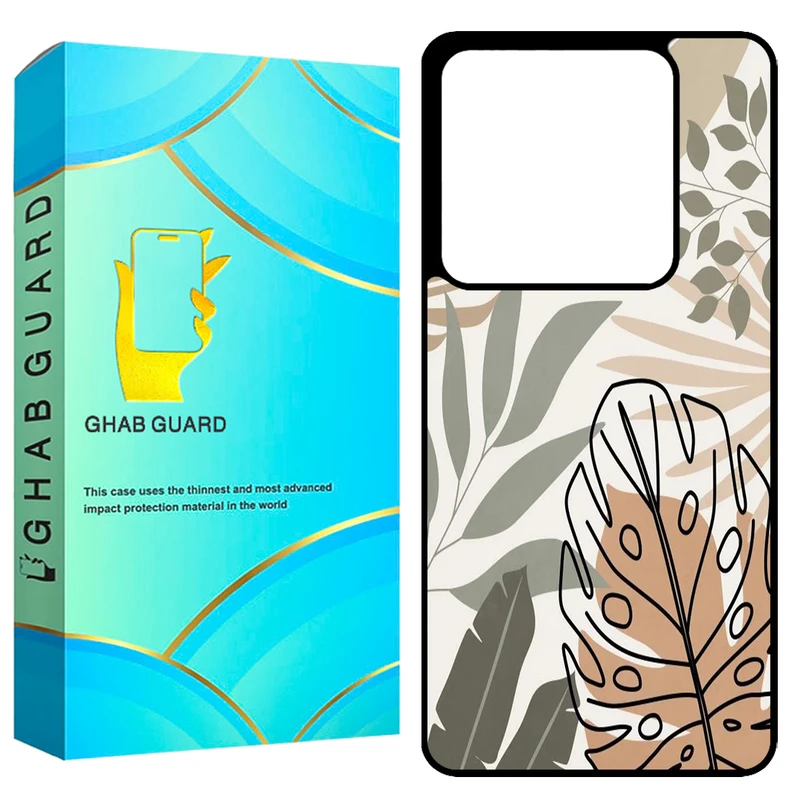 کاور قاب گارد طرح برگ مدل GCHPX6 مناسب برای گوشی موبایل شیائومی Redmi Note 13 Pro 5G / Poco X6