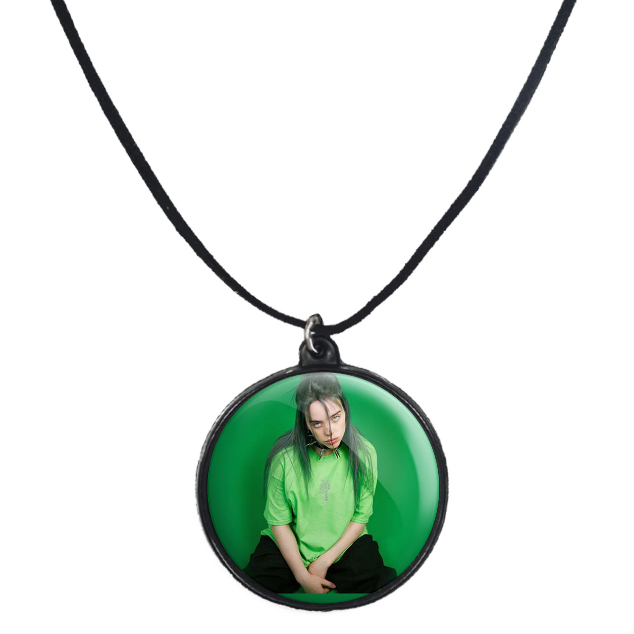 گردنبند پرمانه طرح بیلی آیلیش کد pmb.7589 مدل دو طرفه