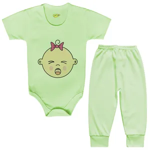 ست بادی و شلوار نوزادی کارانس مدل BSTG-3067