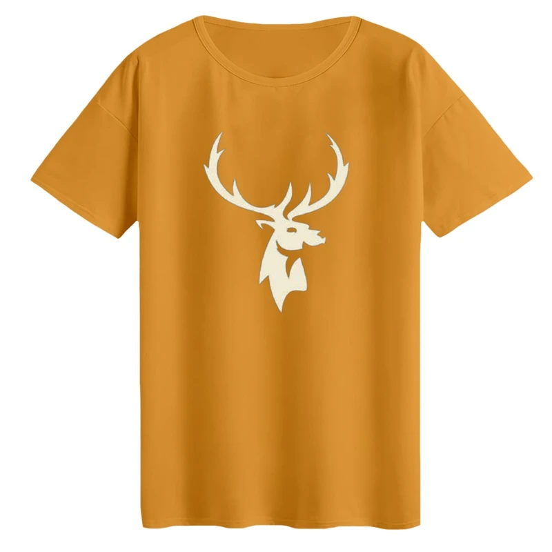 تی‌شرت لانگ آستین کوتاه زنانه مدل گوزن