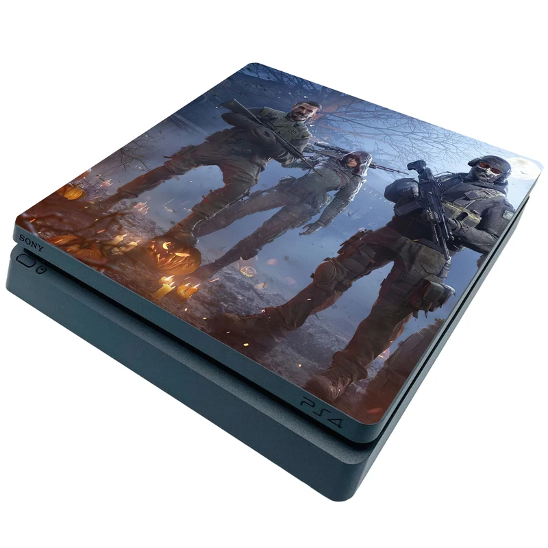 برچسب پلی استیشن ۴ اسلیم مدل گوست کد 3681 