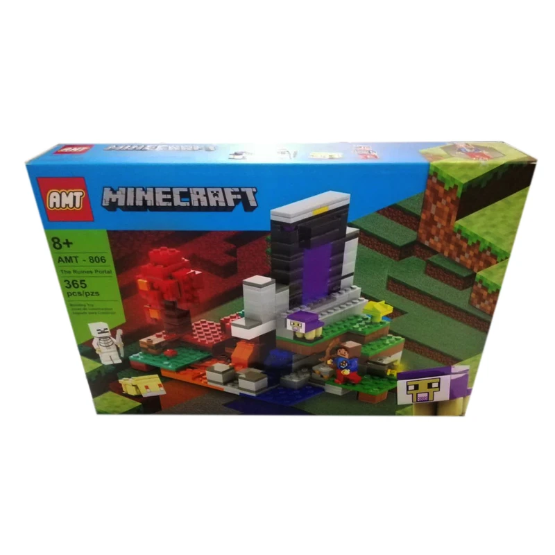 ساختنی 365 تکه ای ام تی طرح ماینکرافت کد NO.806