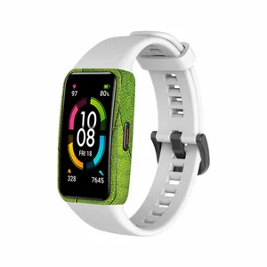 MAHOOT Leaf-Texture Cover Sticker for Huawei band 6 Smartwatch