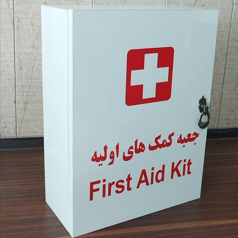 جعبه کمک‌های اولیه مدل چوبی