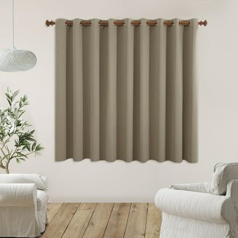 پرده مدل پانچ مخمل ساده سایز 290x200 سانتیمتر