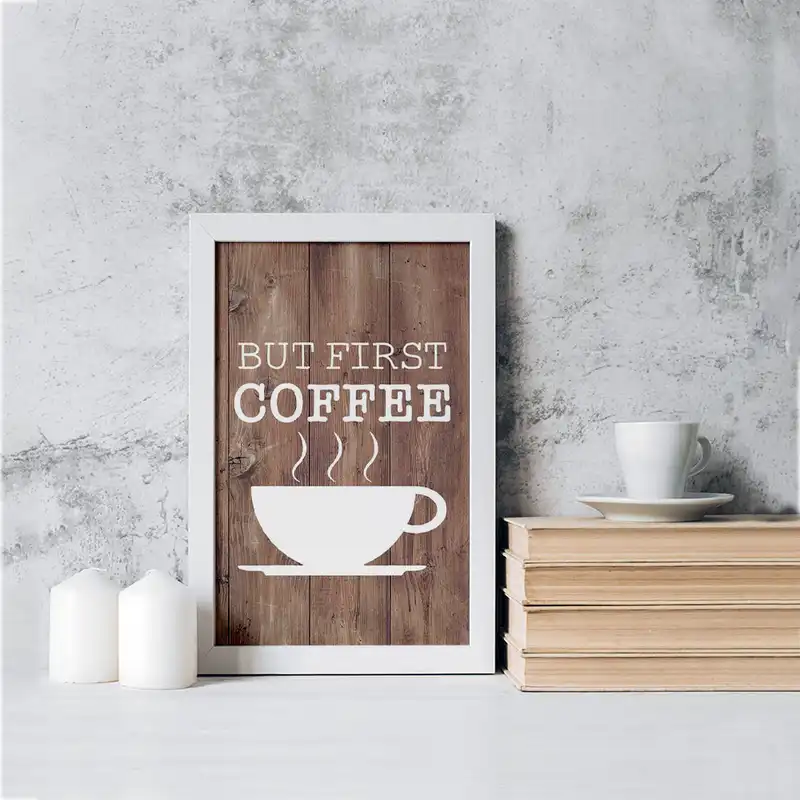 تابلو خندالو مدل کافی شاپ قهوه کد 27512