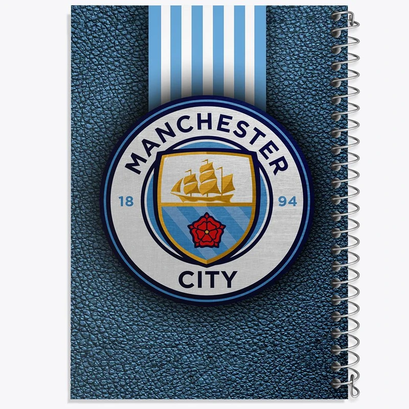 دفتر مشق 100 برگ خندالو طرح باشگاه منچستر سیتی Manchester City کد 2007