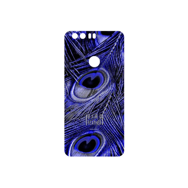 برچسب پوششی ماهوت مدل Purple Feather مناسب برای گوشی موبایل آنر 8