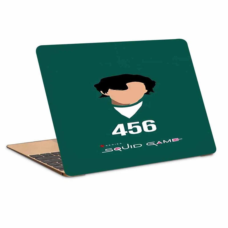 استیکر لپ تاپ طرح Squid Gameکد N-593مناسب برای لپ تاپ 15.6 اینچ