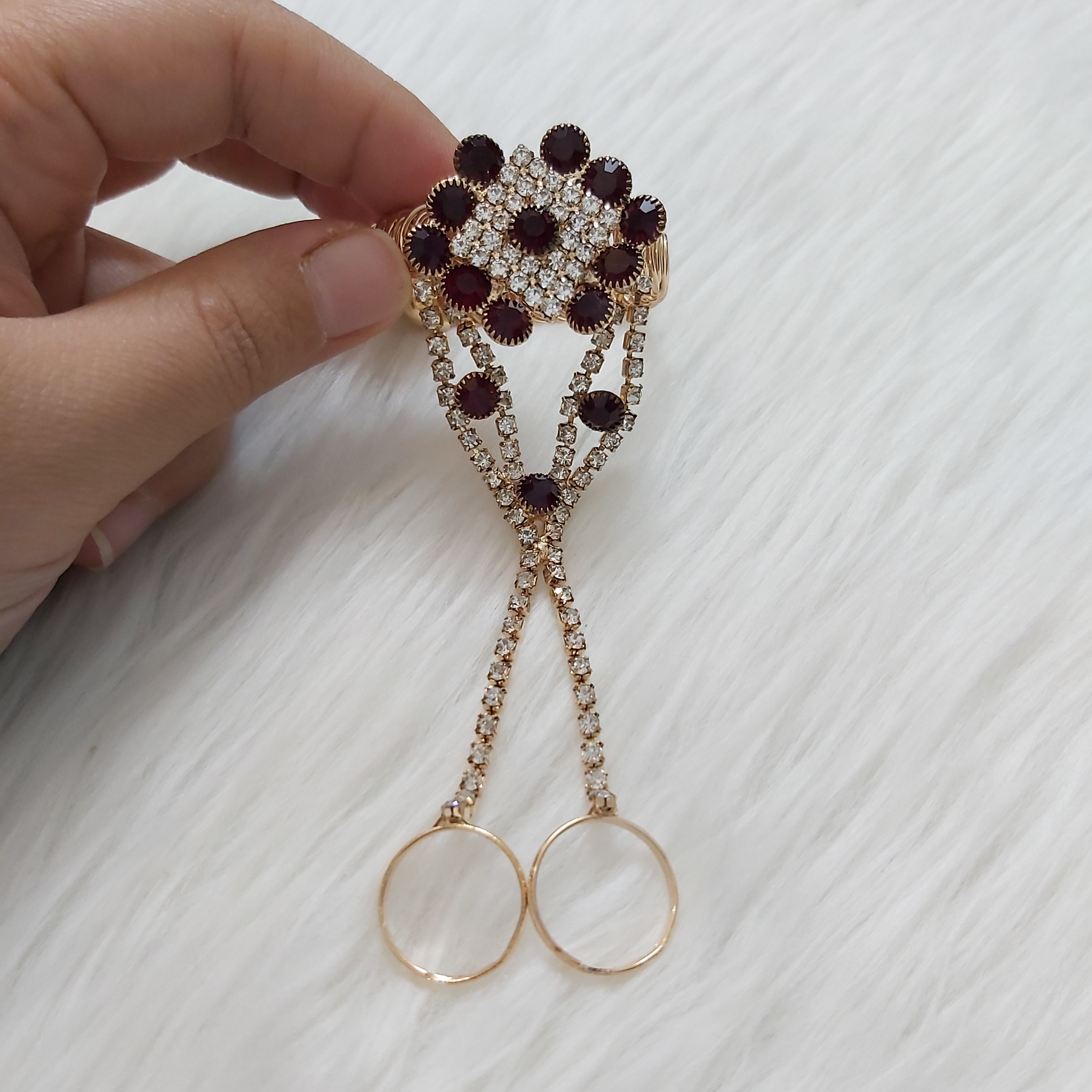 دستبند انگشتری دخترانه مدل تمیمه کد tam113 دستبند انگشتری دخترانه مدل تمیمه کد tam113