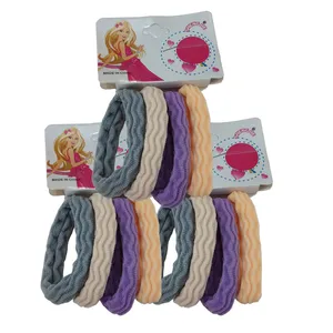 کش مو زنانه مدل زیگ زاگ بسته 12 عددی