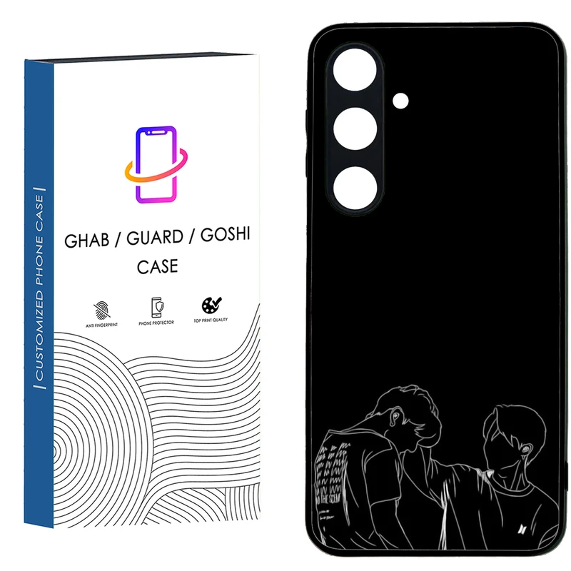 کاور قاب گارد گوشی طرح پسرانه کد 57 - TPU مناسب برای گوشی موبایل سامسونگ Galaxy S24 FE