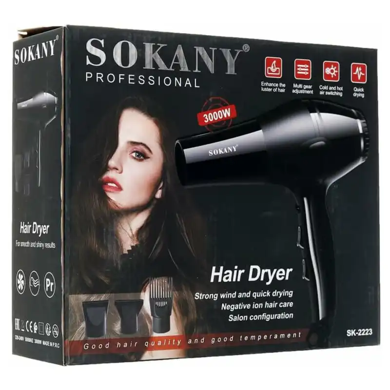 سشوار حرفه ای سوکانی مدل sk-2223