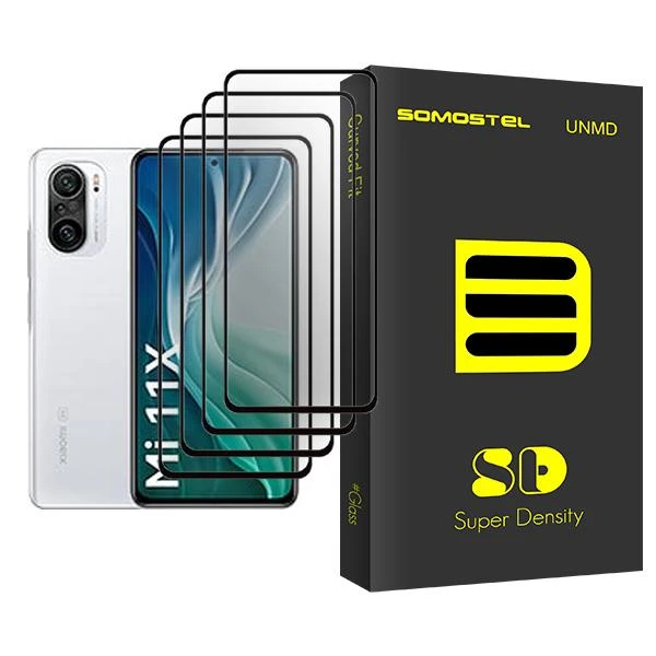 محافظ صفحه نمایش سوماستل مدل SD Glass MIX004 مناسب برای گوشی موبایل شیائومی Mi 11X بسته چهار عددی