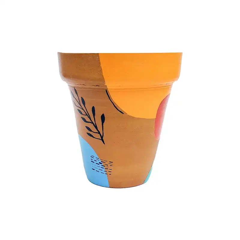 گلدان سفالی مدل مینیمال