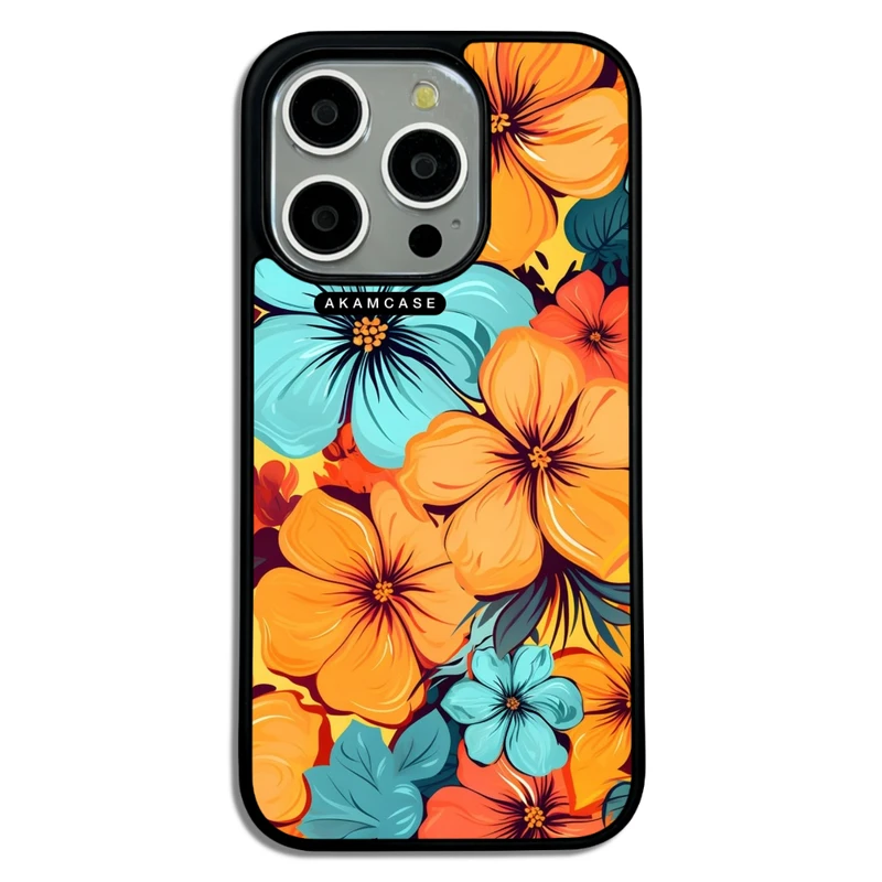 کاور آکام مدل AMC-WA15PRO-FLOWERS-38 مناسب برای گوشی موبایل اپل iPhone 15 Pro