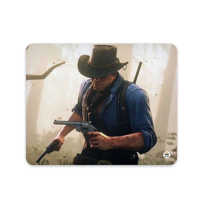 ماوس پد شادیت مدل Red Dead کد168 سایز 24*19 سانتی متر
