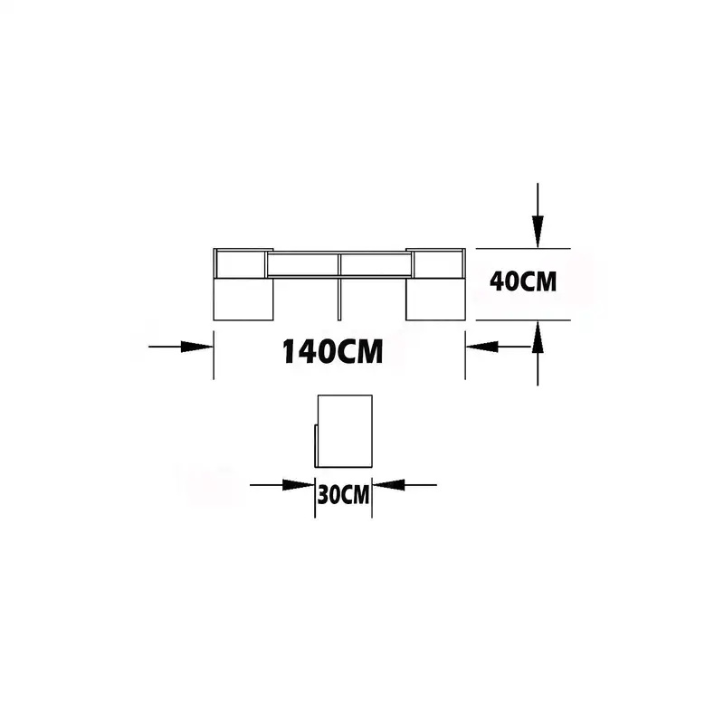 میز تلویزیون اعیان مدل FH250