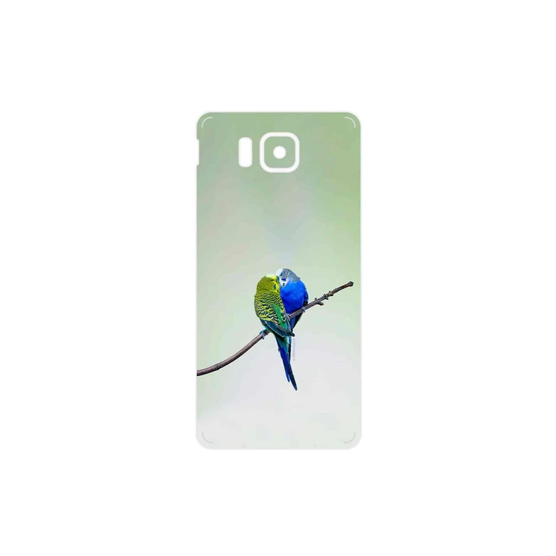 برچسب پوششی ماهوت مدل Lovebird مناسب برای گوشی موبایل سامسونگ Galaxy Alpha