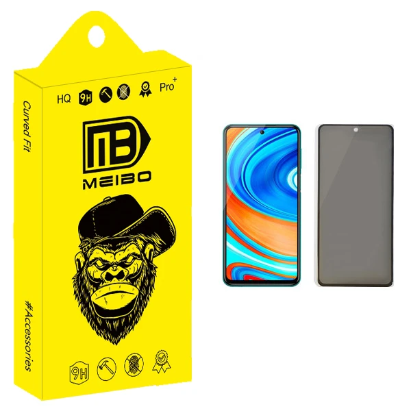 محافظ صفحه نمایش حریم شخصی میبو مدل +MHD مناسب برای گوشی موبایل شیائومی Redmi Note 9 Pro