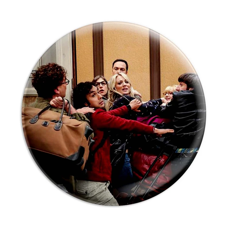  مگنت پرمانه طرح big bang theory کد pmag.14404