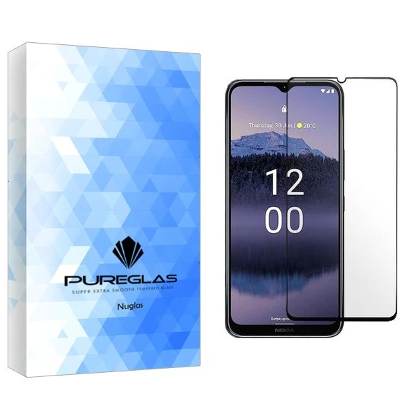 محافظ صفحه نمایش شیشه ای پیور گلس مدل NueGlas مناسب برای گوشی موبایل نوکیا G11 Plus