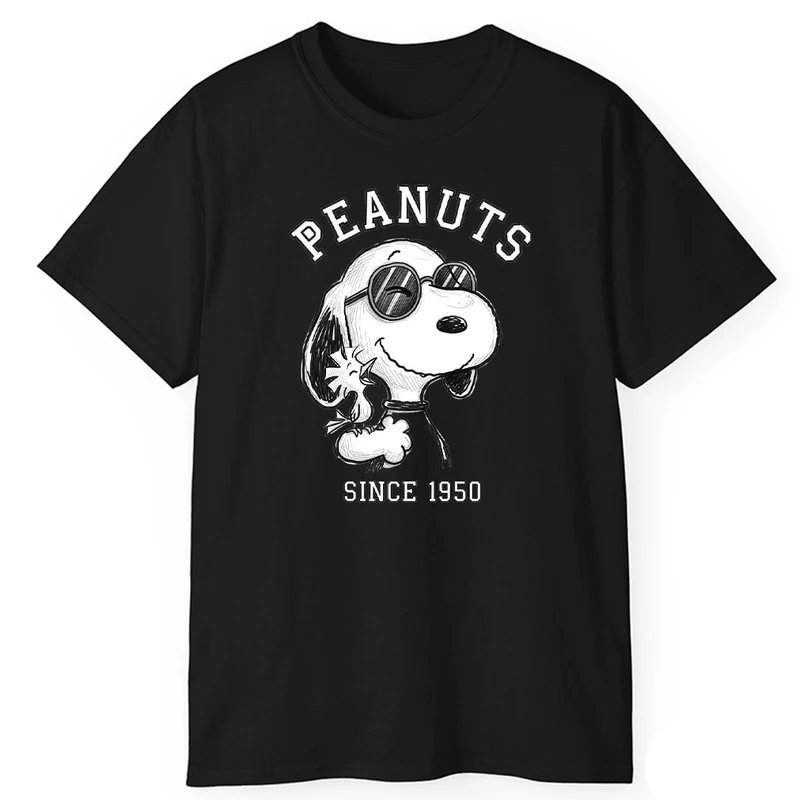 تی‌شرت آستین کوتاه مردانه پاد آفرین مدل پرنده و اسنوپی