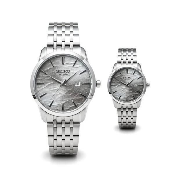 ست ساعت مچی عقربه‌ای کوارتز زنانه و مردانه سیکو مدل 3220G