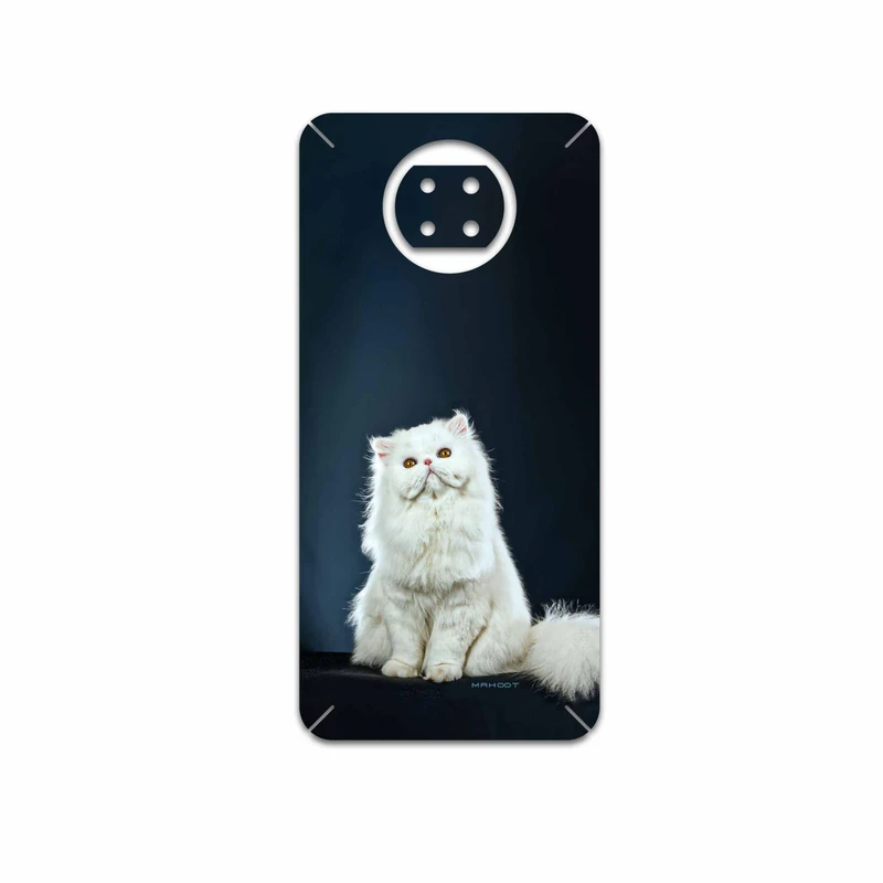 برچسب پوششی ماهوت مدل Persian-cat مناسب برای گوشی موبایل شیائومی Redmi Note 9T