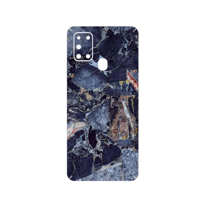 برچسب پوششی ماهوت مدل Broken black marble مناسب برای گوشی موبایل سامسونگ Galaxy A21s