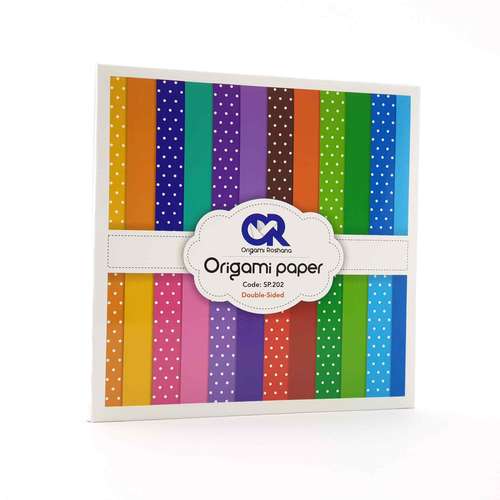 کاغذ اوریگامی مدل Sp202 بسته  48عددی