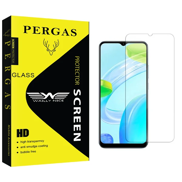 محافظ صفحه نمایش وایلی نایس مدل Pergas مناسب برای گوشی موبایل ریلمی C30