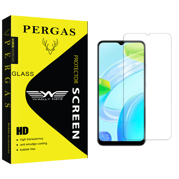 محافظ صفحه نمایش وایلی نایس مدل Pergas مناسب برای گوشی موبایل ریلمی C30