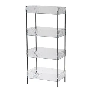 استند حمام مدل چهار طبقه اکریلیک